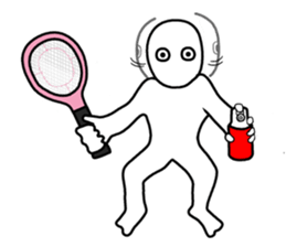 Obtrusive guy. sticker #7308561