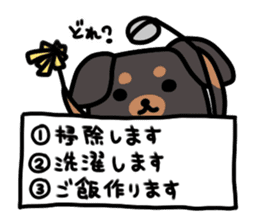 3 -choice dog sticker #7308777