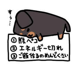 3 -choice dog sticker #7308787