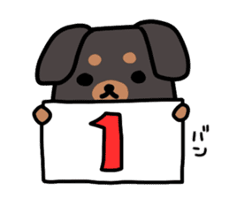 3 -choice dog sticker #7308804