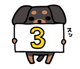 3 -choice dog sticker #7308806