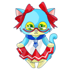 [sister cat Lucy] sticker #7308968