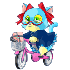 [sister cat Lucy] sticker #7308969