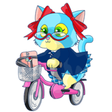[sister cat Lucy] sticker #7308969