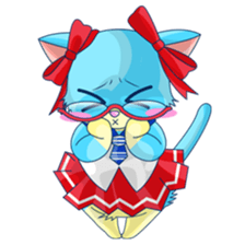 [sister cat Lucy] sticker #7308973