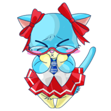 [sister cat Lucy] sticker #7308973