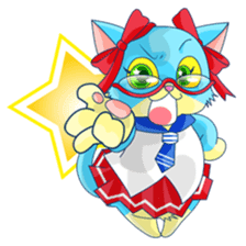 [sister cat Lucy] sticker #7308974