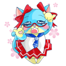 [sister cat Lucy] sticker #7308976