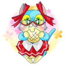 [sister cat Lucy] sticker #7308978