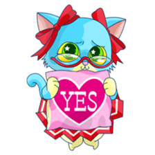 [sister cat Lucy] sticker #7308979