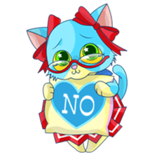 [sister cat Lucy] sticker #7308980