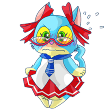 [sister cat Lucy] sticker #7308983