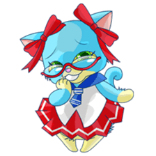 [sister cat Lucy] sticker #7308988