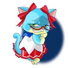 [sister cat Lucy] sticker #7308989