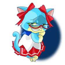 [sister cat Lucy] sticker #7308989