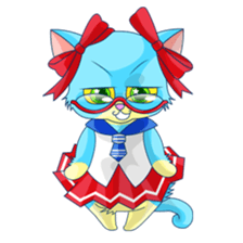 [sister cat Lucy] sticker #7308990