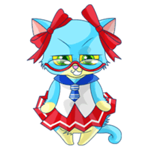 [sister cat Lucy] sticker #7308990