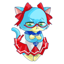 [sister cat Lucy] sticker #7308991