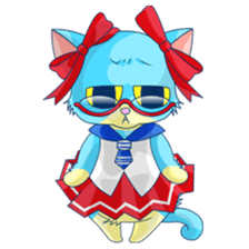 [sister cat Lucy] sticker #7308993
