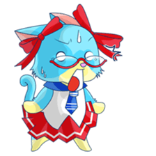 [sister cat Lucy] sticker #7308994