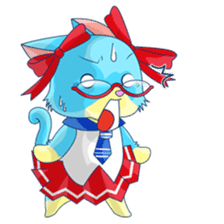 [sister cat Lucy] sticker #7308994