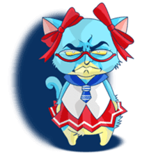 [sister cat Lucy] sticker #7308995