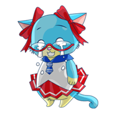 [sister cat Lucy] sticker #7308996