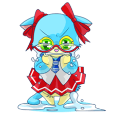 [sister cat Lucy] sticker #7308997