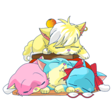 [sister cat Lucy] sticker #7309004