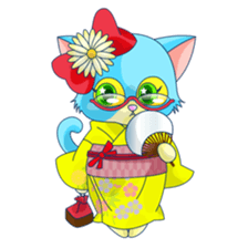 [sister cat Lucy] sticker #7309006
