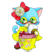 [sister cat Lucy] sticker #7309006