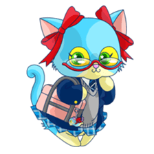 [sister cat Lucy] sticker #7309007