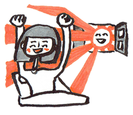 Positive Happy Girl sticker #7309012