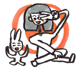 Positive Happy Girl sticker #7309013