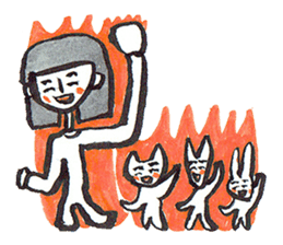 Positive Happy Girl sticker #7309017