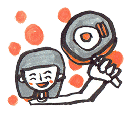 Positive Happy Girl sticker #7309018