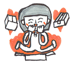 Positive Happy Girl sticker #7309029