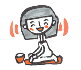 Positive Happy Girl sticker #7309032