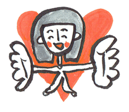 Positive Happy Girl sticker #7309038