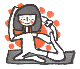 Positive Happy Girl sticker #7309041