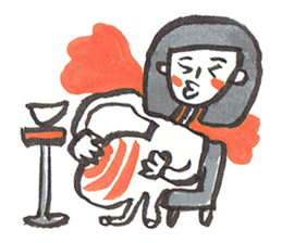 Positive Happy Girl sticker #7309043