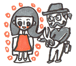 Positive Happy Girl sticker #7309044