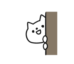 Hidden cat sticker #7309609