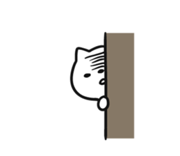 Hidden cat sticker #7309616