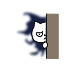 Hidden cat sticker #7309617