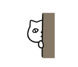 Hidden cat sticker #7309619