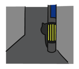 Hidden cat sticker #7309640