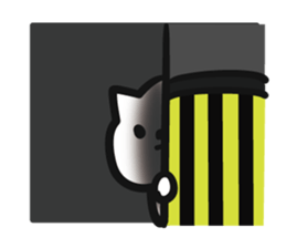 Hidden cat sticker #7309642