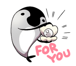 whale shark & creatures of the sea sticker #7309660