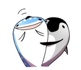 whale shark & creatures of the sea sticker #7309670